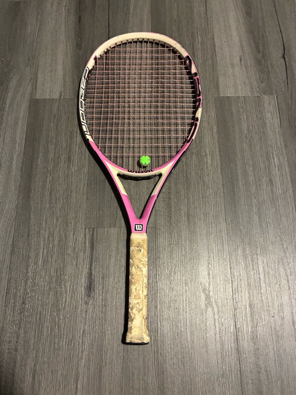 Wilson Hope Nano Carbon Tennis Racquet Breast Cancer Awareness 113” 9.9 Oz